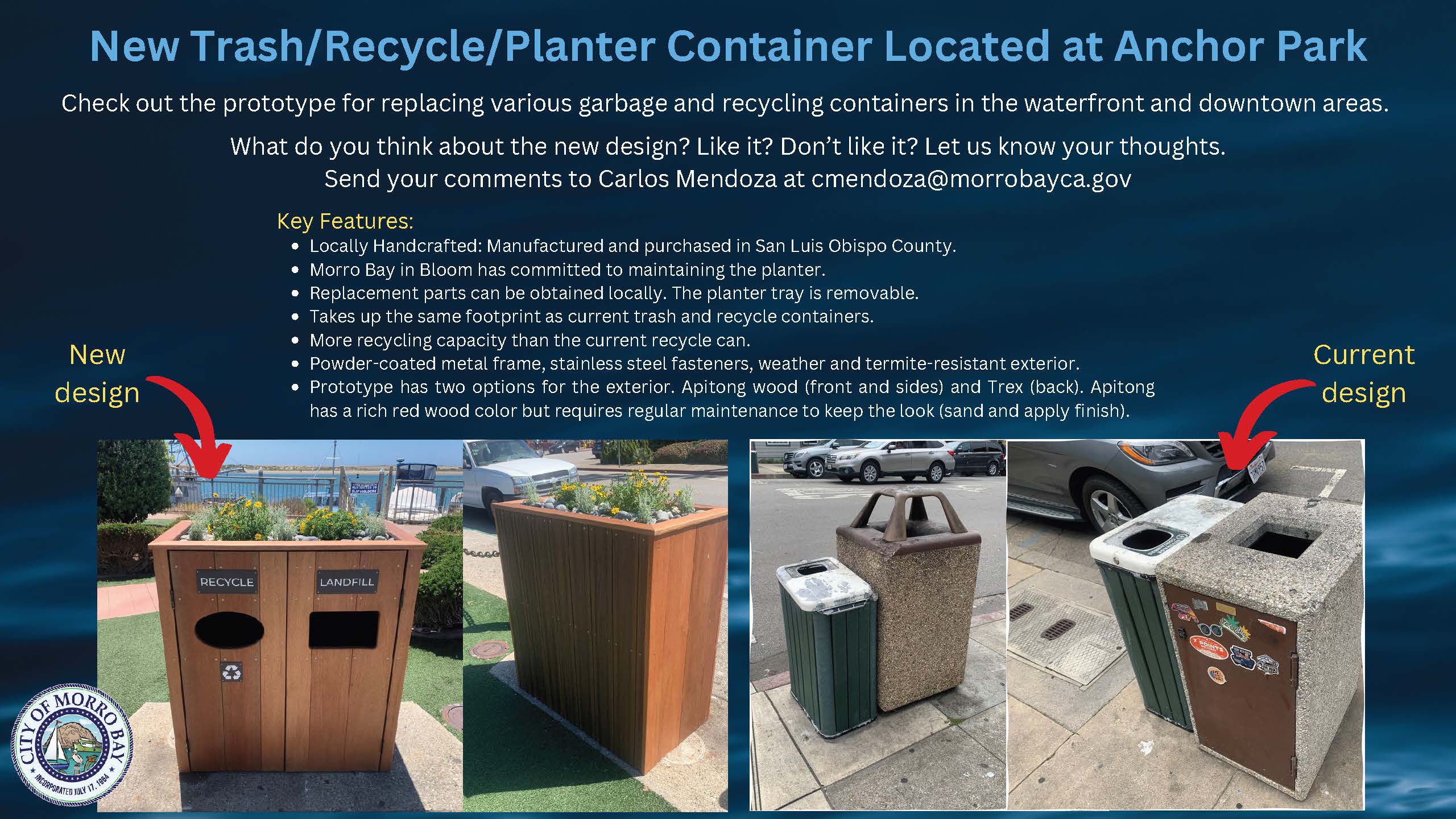 New Trash Recycle Planter Container for website